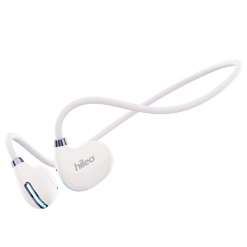 HILEO hi73 Open-Ear Directional Air Conduction Sports Bluetooth Headset with Cool Night Light HD Call Lightweight Painless Headphone HILEO hi73 Open-Ear Directional Air Conduction Sports Bluetooth Headset with Cool Night Light HD Call Lightweight Painless Headphone